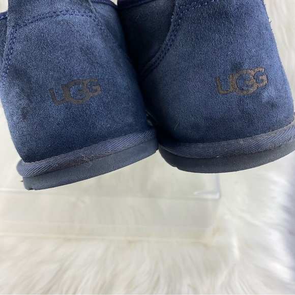 UGG NEUMEL CHUNKY WINTER BOOTS COLOR NAVY SIZE 9 - Picture 5 of 9